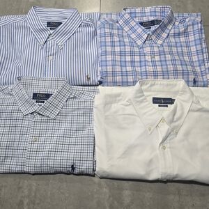Polo by Ralph Lauren Men's Classic Fit Dress Shirts !!! Bundle Sale 4x80